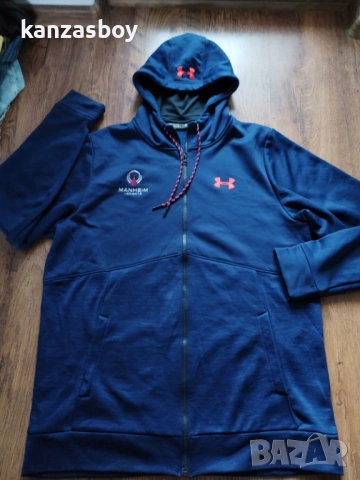 Under Armour - страхотно мъжко горнище Л КАТО НОВО УГОЛЕМЕНО, снимка 5 - Спортни дрехи, екипи - 53288689