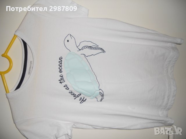 Дамска тениска, размер С, снимка 4 - Тениски - 37994690