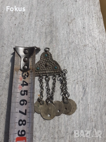 Стара трепка накит забодка носия етнография, снимка 6 - Антикварни и старинни предмети - 53333811