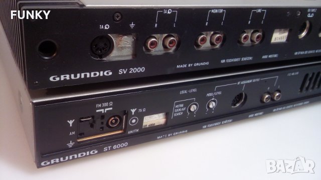 Grundig SV 2000 & Grundig ST 6000, снимка 14 - Ресийвъри, усилватели, смесителни пултове - 35030836