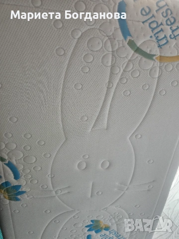 Матраче за сгъваема кошара - размер 120/60, снимка 4 - Бебешки легла и матраци - 53933852