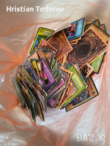 Цяла торба със стари Yu Gi Oh карти, снимка 2 - Антикварни и старинни предмети - 54312245
