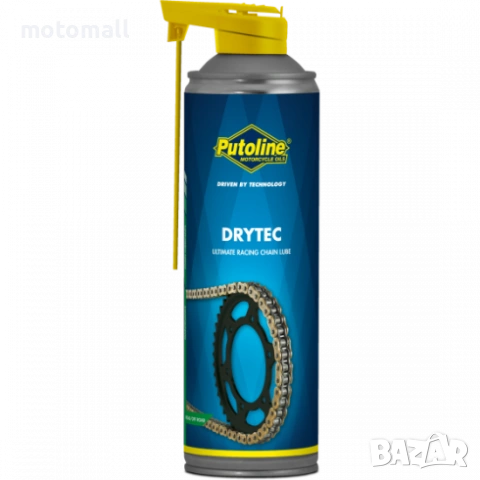 Спрей за верига Putoline Tech Chain/DRYTEC, снимка 3 - Аксесоари и консумативи - 54173264