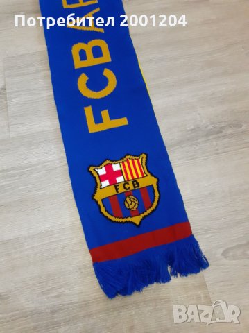 Футболен шал на Барселона - Barcelona, снимка 4 - Футбол - 31164566