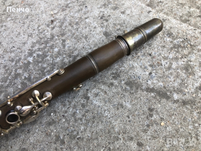 стар кларинет "Xp" за стената, снимка 4 - Антикварни и старинни предмети - 51569560