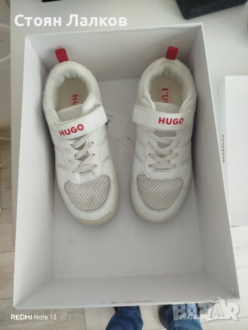 Детски кецове на Hugo boss 