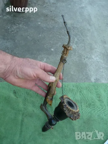  Стара голяма колекционерска лула , снимка 6 - Други ценни предмети - 50243804