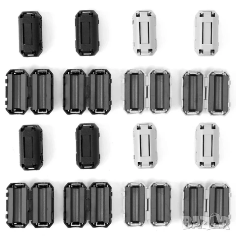 Филтър за шум, магнитна скоба, пръстен за потискане на шума, снимка 5 - Друга електроника - 53093746