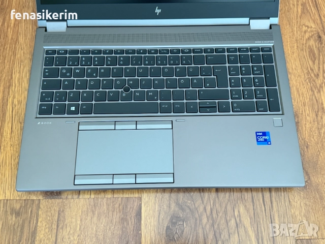 15.6' 100% sRGB Core i9-11950H HP Zbook Fury G8 64GB DDR4/1000GB NVMe/RTX A3000 6GB/Бат 8ч, снимка 11 - Лаптопи за работа - 52414240