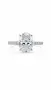Пръстен с Диамант 3 ct Бяло Злато 14 kt и IGI Сертификат, снимка 1