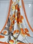 Дамски красив сатенен шал 1.80х0.90см, снимка 6