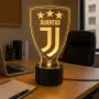 Лампа с дистанционно LED 3D футболна INTER MILANO AC Milano Juventus , снимка 3