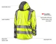 работно яке Strauss High-vis softshell jacket e.s.motion, снимка 2