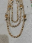 Стара огърлица 3 реда, снимка 6