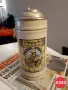 Австрийска порцеланова чаша с капак „St. Antonius Bier / Schwechat“, снимка 1