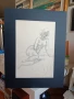 Стоян Венев, акварел и туш, оригинал, снимка 2