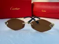 Cartier 2024 дамски слънчеви очила ромб 3 цвята, снимка 13