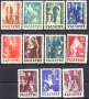 Чисти марки Заслужили артисти Народен театър 1947 България, снимка 1 - Филателия - 44618276