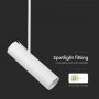 LED Спот 1хGU10 Бял Телескопично Рамо, снимка 3