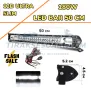 НОВ МОДЕЛ 50 cm 180W 12D ULTRASLIM LED BAR в комплект с окабеляване, снимка 1