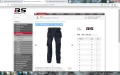 Bekken & Strom HÅNDVERKSBUKSE 4-VEIS STRETCH Work Pant размер 3XL ластичен работен панталон W4-475 , снимка 2