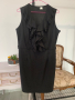 Елегантна черна рокля в размер XL, снимка 5