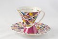 Порцеланова чаша с чинийка за кафе и чай, снимка 1 - Чаши - 29121068