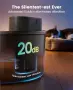Безжичен фонтан за вода за котки oneisall, 3,2 л, с батерия 4000 mAh, снимка 4