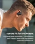 Нови Open Ear Слушалки TOZO 38 Часа Батерия ENC 60ms Дисплей кейс за музика спорт, снимка 3