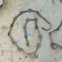 стари ковани вериги за огнище , снимка 2