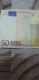 Банкнота от 50 евро 2002г , снимка 4