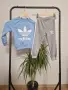 детски комплект adidas жълт/син и син/сив, снимка 2