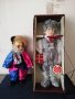 Порцеланова кукла, стара ръчно изработена в австрийско