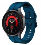 Силиконова Каишка (20мм) за Samsung Watch5 Pro | Watch5 | Watch4 | Active2, снимка 2