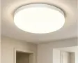 Кръгла LED плафониера, 22 см, Бяла, снимка 1