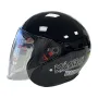 Каска за мотор PA519, Черен гланц, снимка 2