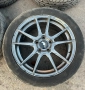 4бр джанти JR21 (japan racing)Hyper Gray за опел opel saab сааб 5х110 J7 ET35 + 4бр летни гуми, снимка 4