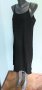 Копринена "Малка черна рокля" за повод или офис / голям размер , снимка 2
