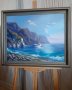 Морски пейзаж  - маслена живопис, платно с подрамка , снимка 4