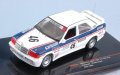 Mercedes 190E 2.3-16V ETCC 1986 - мащаб 1:43 на IXO моделът е нов в PVC дисплей-кейс, снимка 1