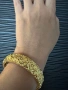 Позлатена дубайска  гривна , снимка 2