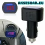 Тестер за акумулатор с Led дисплей Дигитален волтметър за запалка на кола и камион без монтажи мобил, снимка 9