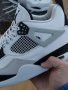 Nike Air Jordan Retro 4 Military Black White Размер 44 Номер 28см Мъжки Обувки Кецове Маратонки, снимка 7
