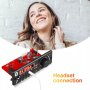 МП 3 плеър за вграждане 2*80W с Bluetooth 5.0, DC 8V-24V, Ouf 5V/2A, 6.35 мм in MIC, 3.5 mm out, снимка 6