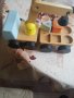 Дървена играчка кран, снимка 1 - Колекции - 35214725