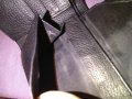 Италиански портфейл 125х100мм естествена кожа с много прегради за карти-документи, снимка 7