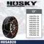 Вериги за сняг HUSKY CLASSIC 9 мм HUSAD20, снимка 4