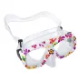 Детска маска за плуване, Бял, 6-12 години., снимка 2