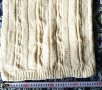 Пуловер-ръчно плетен, бял, снимка 2