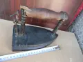  Стара ютия на жар - 4 , снимка 1